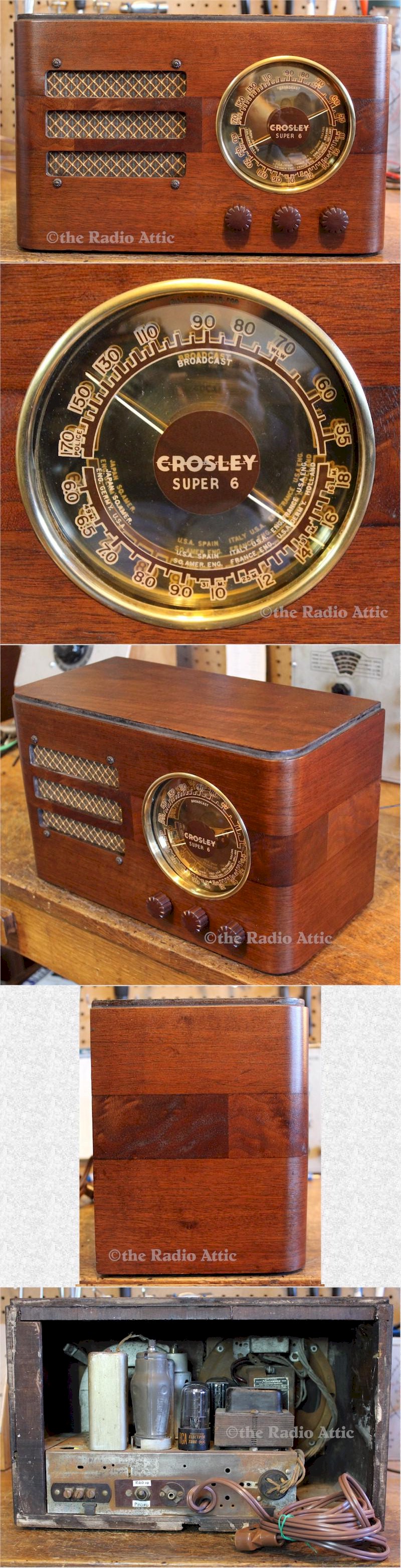 Crosley 637 Super-6
