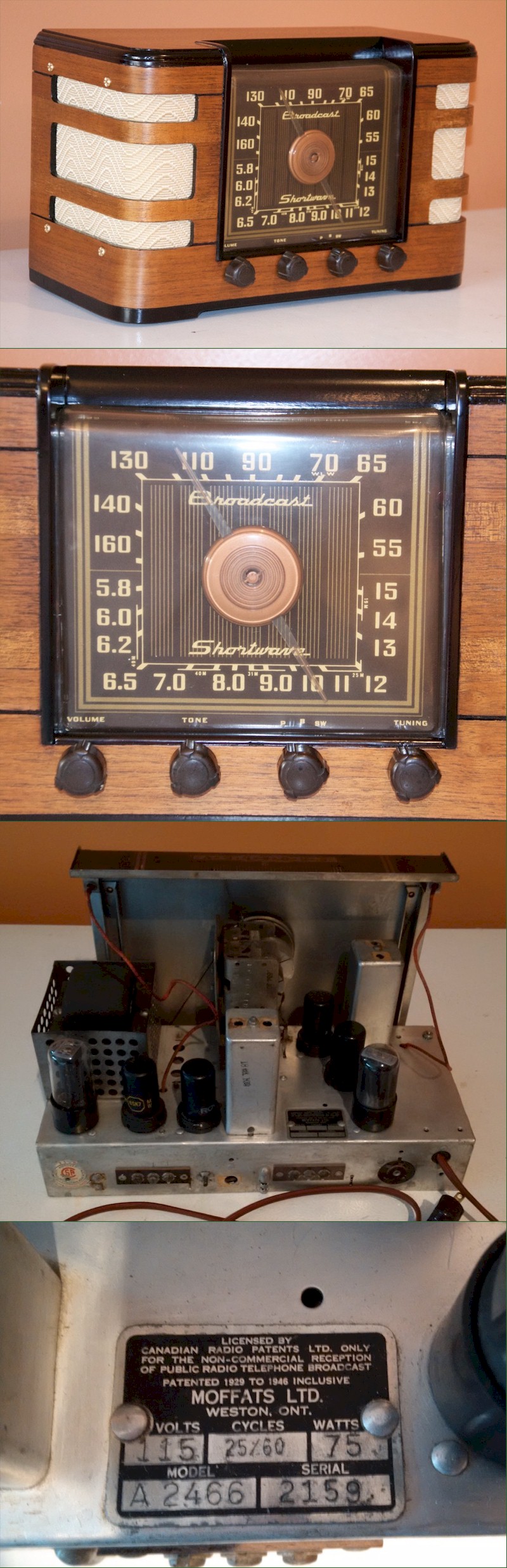 Crosley A2466 (Made in Canada)