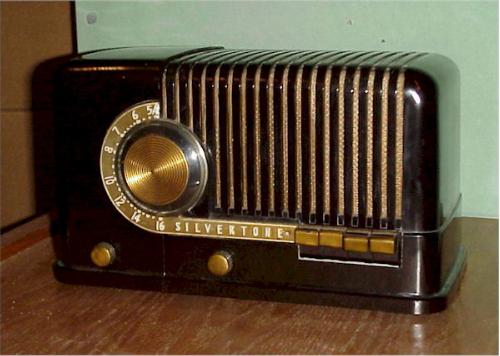 Silvertone Candy-cane 